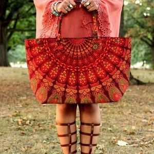 Mandala Beach Bag
